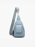 Sophia Sling Bag w/ Flapover Pocket