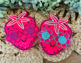 Groovy Strawberry Car Freshie 