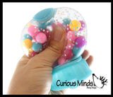 1 RANDOM Gumball Machine Molecule DNA Ball - Squishy