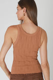 Reversible Lace Textured Tank Top