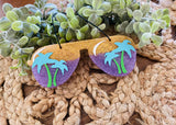 Tropical Sunglasses Car Freshie