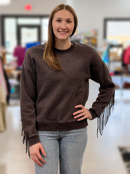 MARION FRINGE TOP