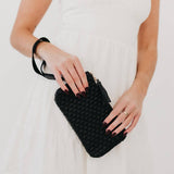 Emma Woven Clutch Wristlet