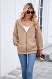 Quilted Zip-Up Hoodie Jacket