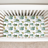 Standard Size Fitted Crib Sheet - In The Woods