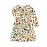 Maren Floral TUTU DRESS Bamboo Fall Floral Dress