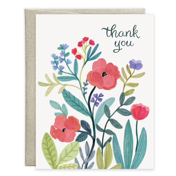Boxed/Packaged Blank Note - Secret Flower Garden (Thank You)