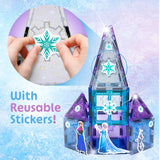 Disney Frozen Castle Magnetic Tile Starter Set - 21-Piece