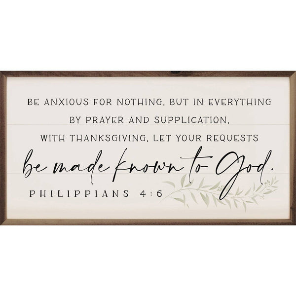 Philippians 4.6 Greenery