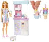 Barbie Ice Cream Shop Doll Playset