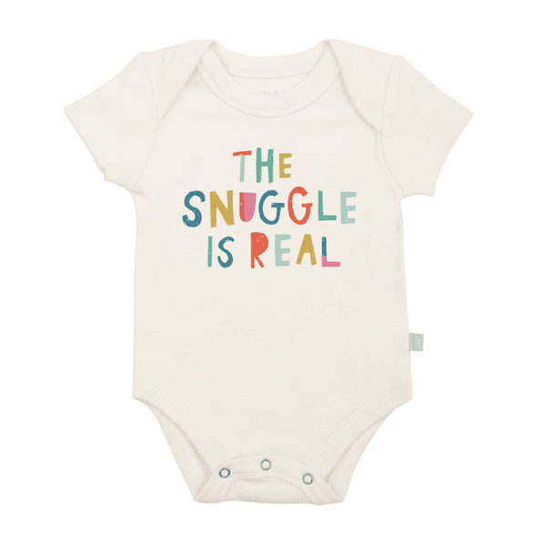 Baby orgnaic graphic bodysuit | snuggle