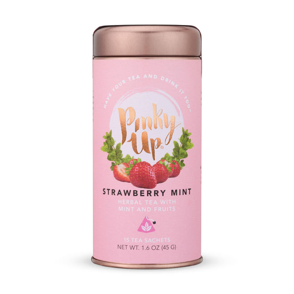 Strawberry Mint Herbal Tea  15 Sachets