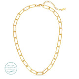 Paperclip Necklace, Water Resistant