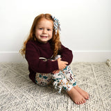 Maren BOW LEGGINGS Bamboo Kids Toddler Leggings