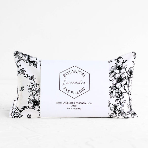 Lavender and Rice Relaxation Eye Mask Pillow - Pure Cotton