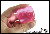 1 NeeDoh Teenie Nice Ice Cube Baby Ice Sugar Ball - Thick Gl