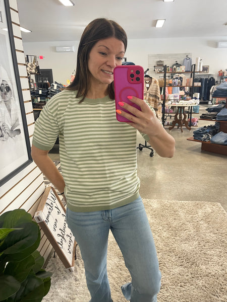 MAISEY STRIPED SWEATER
