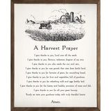 A Harvest Prayer White