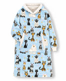 Oversized Wearable Blanket – Cattitude Blanket Hoodie