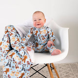 Griffin Zip Bamboo Baby Doodle Sleepies Little Outfit