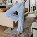 Blue Striped Boxer Casual Lounge Pants