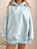 Baby Blue Polka Dot Hoodie