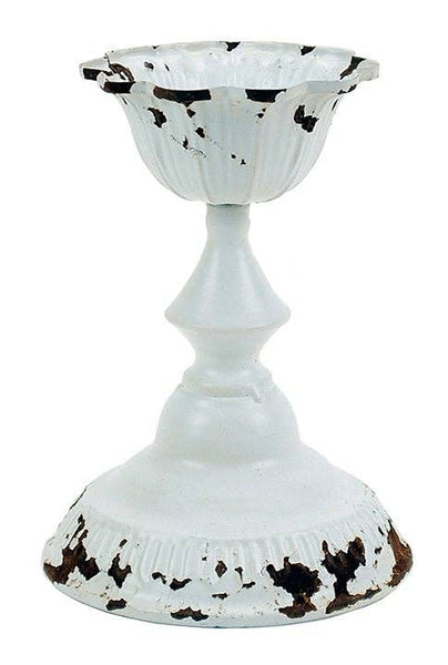 Metal Taper Candle Stick Holder with Rustic Finish - 6.25"