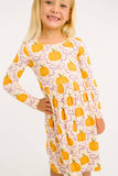 Pumpkin & Bows Bamboo Dress