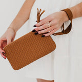 Emma Woven Clutch Wristlet