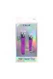 CALA 50813 Orchid Soft Touch Clipper Duo Set - 6set