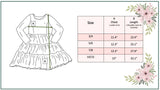 Kids Peppermint Candy Bow Holiday Swiss Dot Ruffle Dress