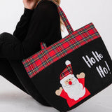 Ho Ho Ho Letter Santa Christmas Tote Bag