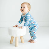 Baby Onesie Pajamas - Airplane & Train