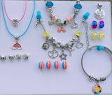 BRACELET & NECKLACE CHARM SET. ACG40040 M