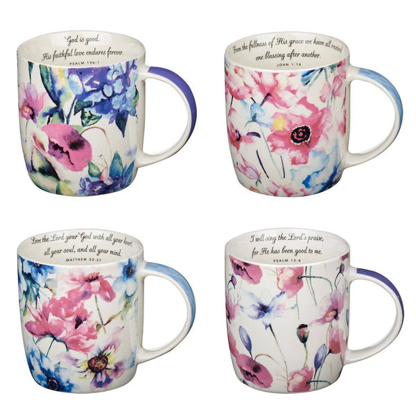 Mug Set 4pc Seeds of Love