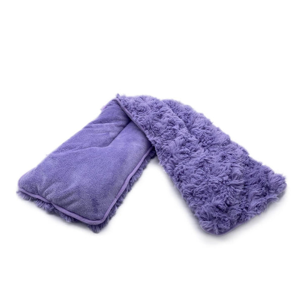 Curly Purple Warmies Neck Wrap