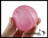 1 Marble Sugar Ball - Thick Glue/Gel Stretch Ball - Squishy
