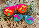 Tropical Sunglasses Car Freshie