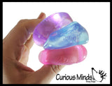 1 NeeDoh Teenie Nice Ice Cube Baby Ice Sugar Ball - Thick Gl