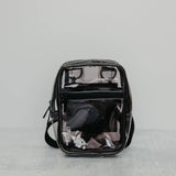 Black Clear Tint Crossbody Sling