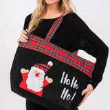 Ho Ho Ho Letter Santa Christmas Tote Bag