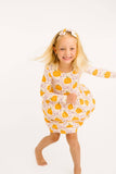 Pumpkin & Bows Bamboo Dress