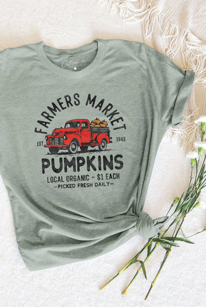 FARMERS MARKET PUMPKINS Graphic T-shirt
