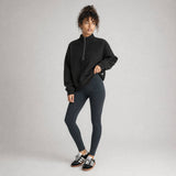 Women's Magnolia Bouclé Quarter Zip Pullover