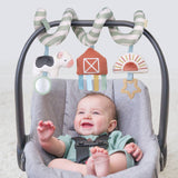 Itzy Bitzy Spiral Car Seat Activity Toy