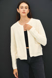 CHUNKY KNIT OPEN FRONT CARDIGAN