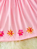 FARM GIRL PINK FLARE DRESS.