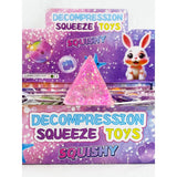 Maltose Glitter Cheese Squishy Toy