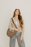 Mocha Brixley Crescent Bag