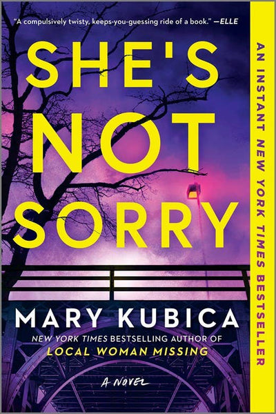 She's Not Sorry : Kubica  Mary